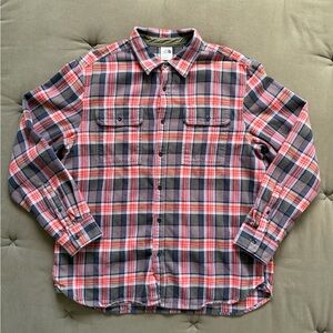 The North Face Flannel Button Down Shirt Men’s Size XL